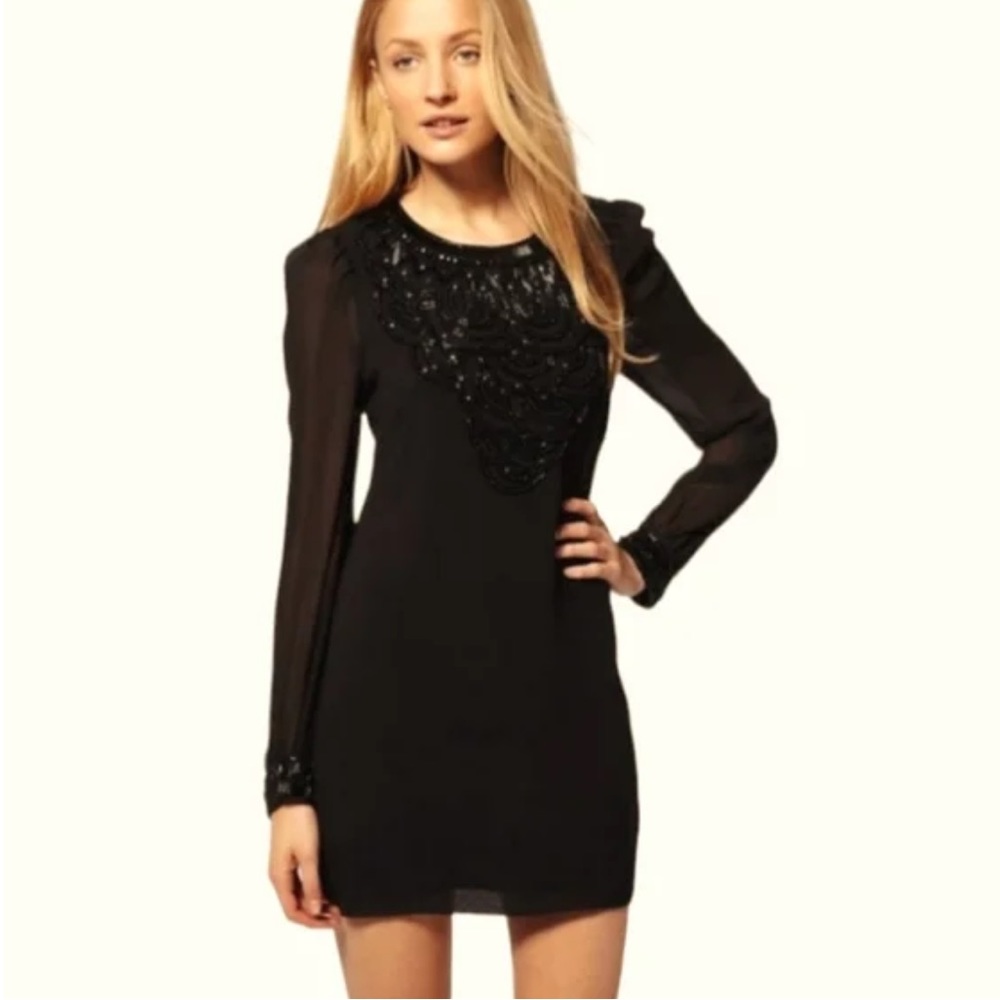 French Connection Beaded Dress